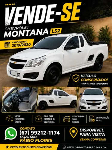 Chevrolet Montana LS 1.4 Econoflex 8V 2P 2020