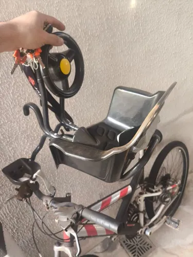Cadeirinha de criança para bicicleta 