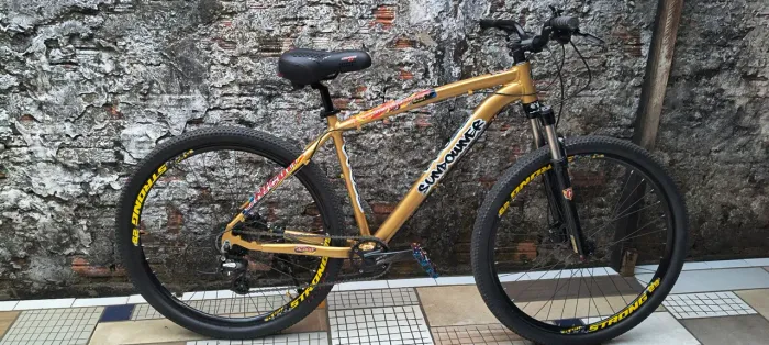 Bicicleta aro 29 da marca GTS M1 toda revisada com freios hidráulico cubos K7 pôr 1500