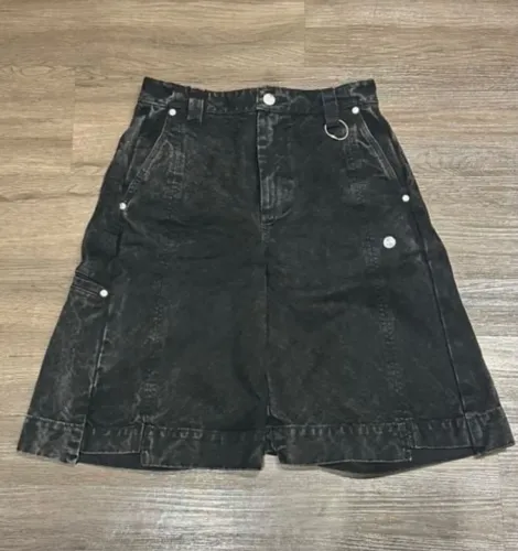 Bermuda jeans pace - preta