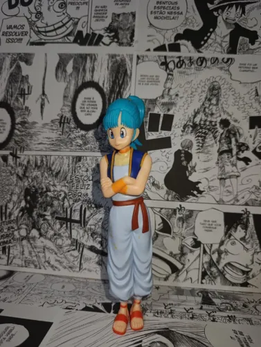 OPORTUNIDADE | Figure Bulma Dragon Ball Classico Colecionavel Premium