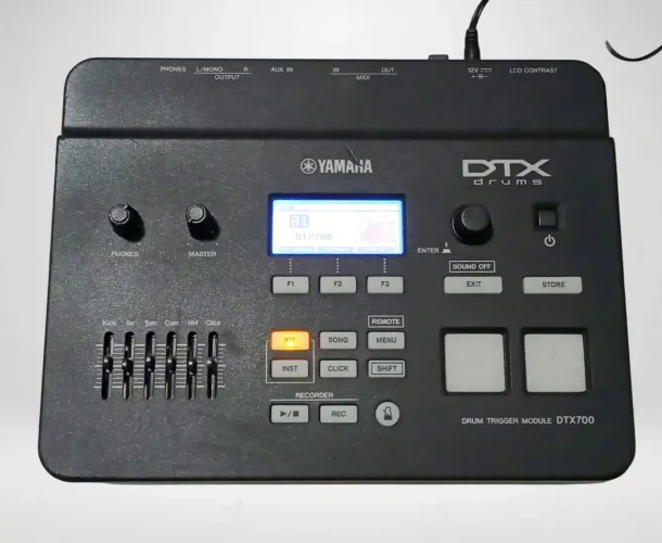 Módulo Yamaha DTX700 Bateria eletrônica n Roland Alesis SPD
