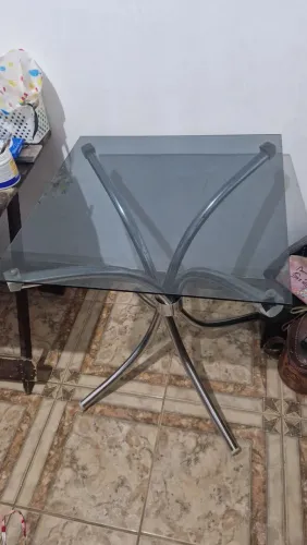 Mesa de vidro tamanho 60X60