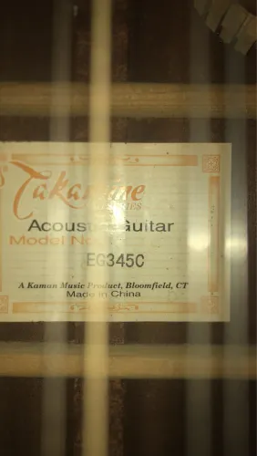 Violão Takamine EG 345C de 12 cordas