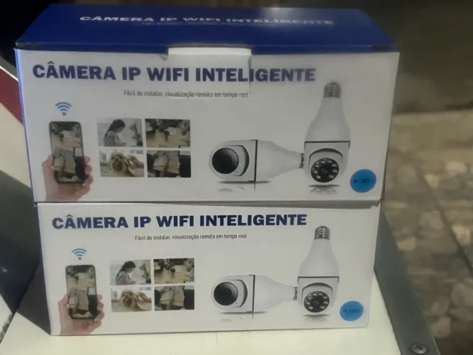 Câmera inteligente faço entrega