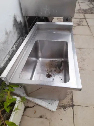 pia de inox industrial