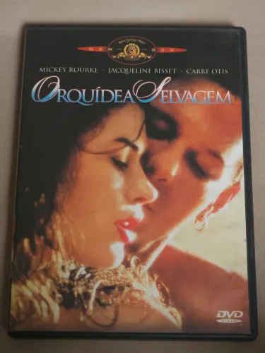Orquídea Selvagem, com Mickey Rourke e Jacqueline Bisset, DVD Original (Legendado)