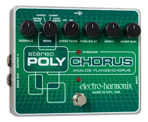 Pedal Electro-harmonix Stereo Polychorus Original (Usado)
