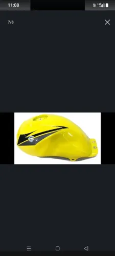 TANQUE DA SUZUKI GSR 125 OU YES 125 NOVO.