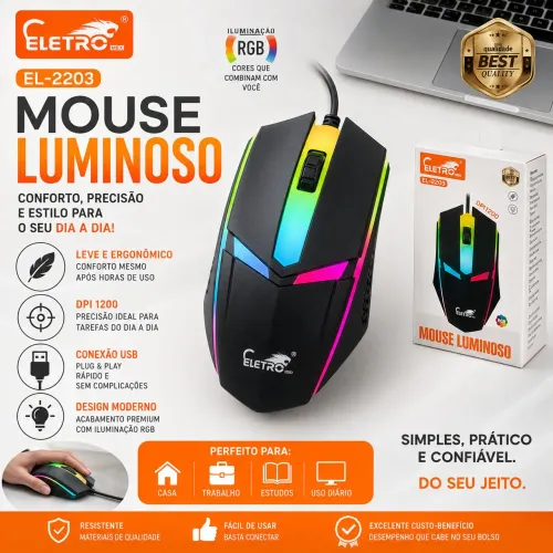 Mouse USB 