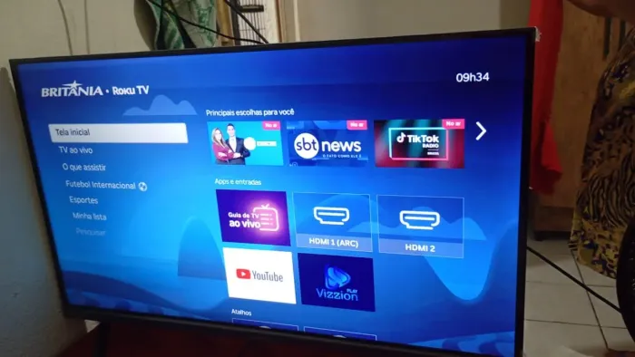 Vendo smart tv Britânia 32 polegadas