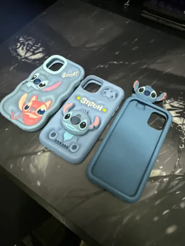 Capa 3D Stitch para iPhone 11 Antichoque Proteção Completa