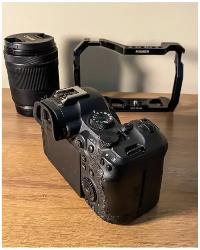 Camera Canon R6 M2 + Lente e Cage