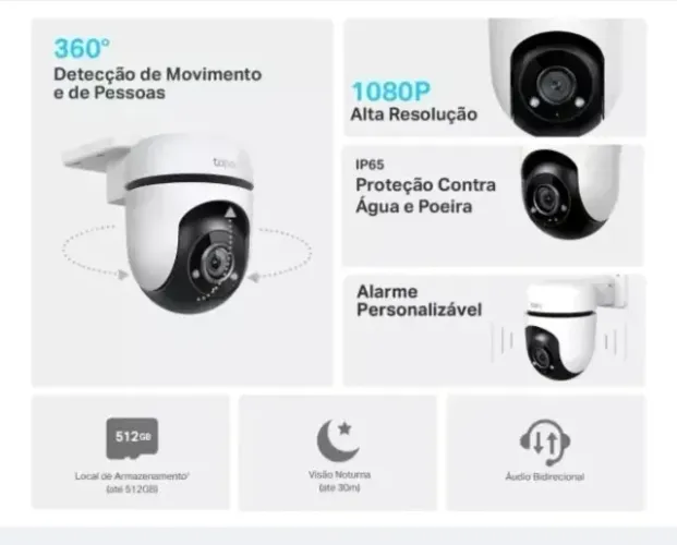 CÂMERA DE SEGURANÇA TAPO TC40