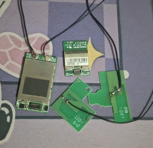 Modulos wifi e bluetooth de wii
