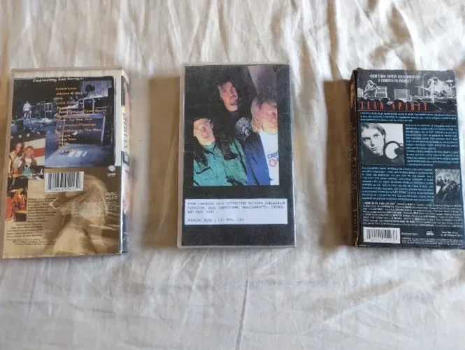 Coleção Nirvana Videos VHS