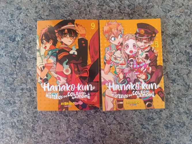 Manga Hanako Kun número 5 e 9
