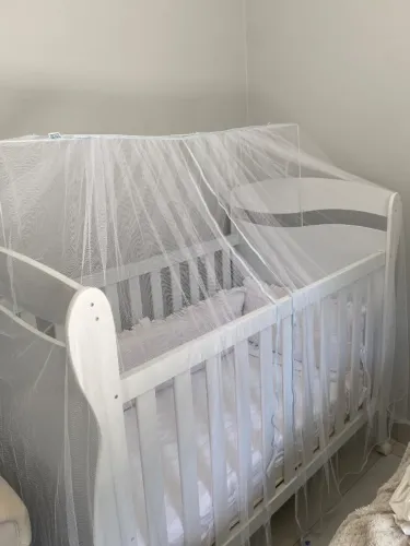 Berço infantil com colchão Ortobom