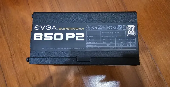Fonte Modular 850w EVGA em estado de nova!