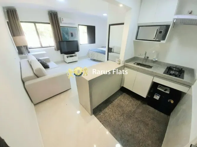 Flat para alugar no Itaim Bibi - Edifício New City