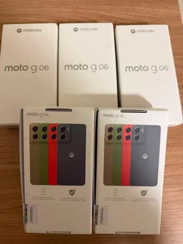 Moto g06 256 lacrado com nota fiscal