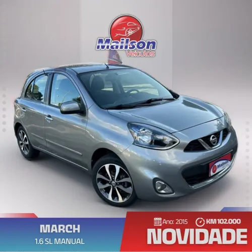 Nissan March SL 1.6 16V Flex Fuel 5P 2015