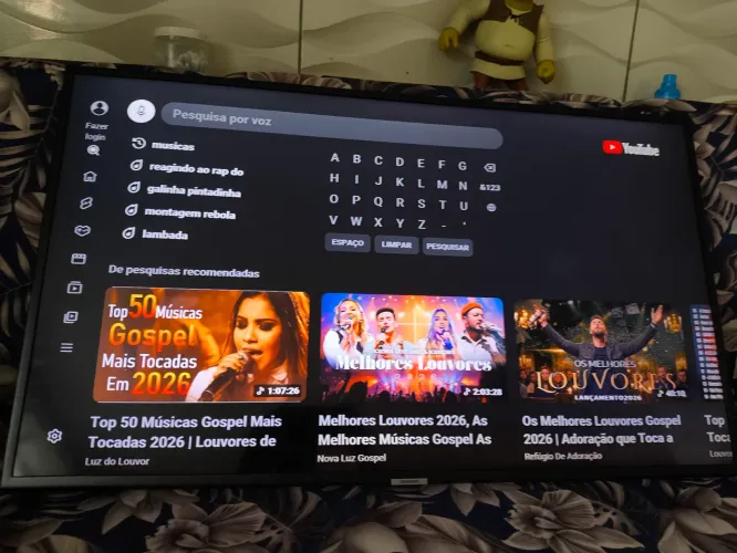Tv smart 4k 40 polegadas Samsung funcionando perfeitamente 