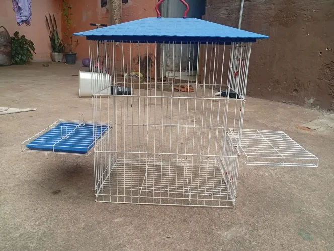Gaiola para calopsita mansa
