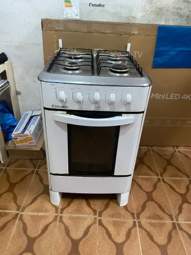 Fogão 4 bocas Esmaltec aceito cartão