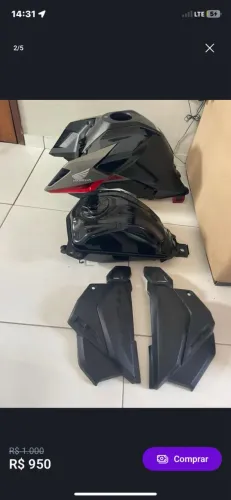 Roupa completa com o tanque 2026 