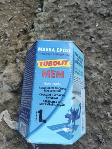Massa epóxi Tubolit men