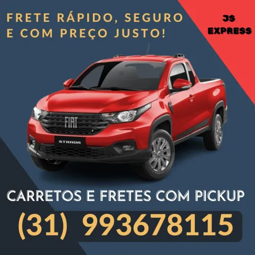 REBOQUE MOTOS, FRETE URGENTE, CARRETO BH E REGIÃO