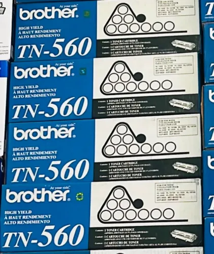 Lote 04 Toner TN560 Brother Original 