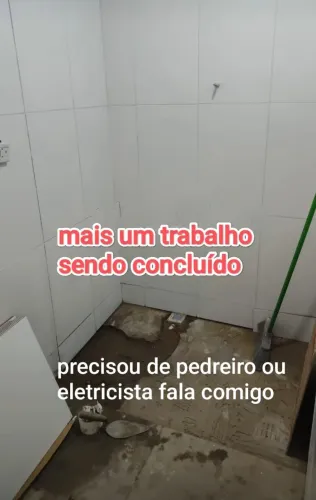 Pedreiro eletricista 