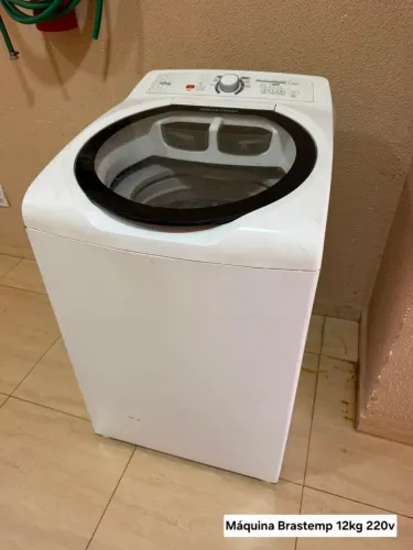 Máquina Brastemp 12kg 220v - 750,00 A vista 12x 73,12 no cartão de crédito