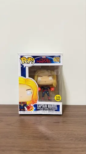Funko Pop Capitã Marvel #432 Glows in the Dark