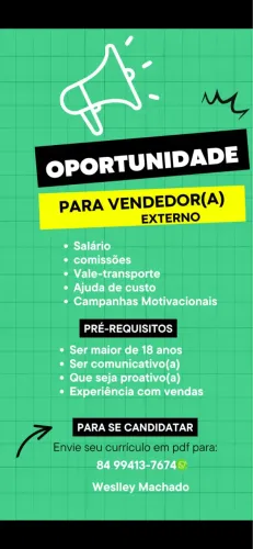 Vendedor externo imediato