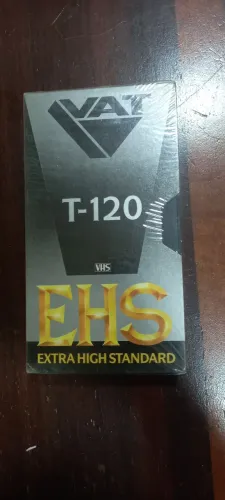 Fita vhs ehs na embalagem