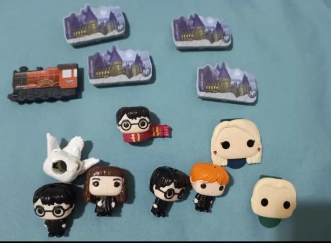 Harry Potter kinder ( todos vão na venda)
