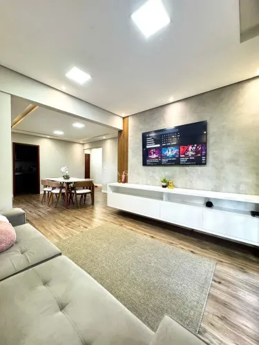 Apartamento no Centro de Gravataí MOBILIADO( De esquina C/ churrasqueira )