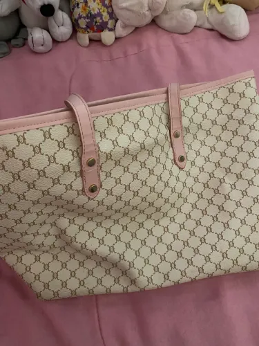 Bolsa média rosa
