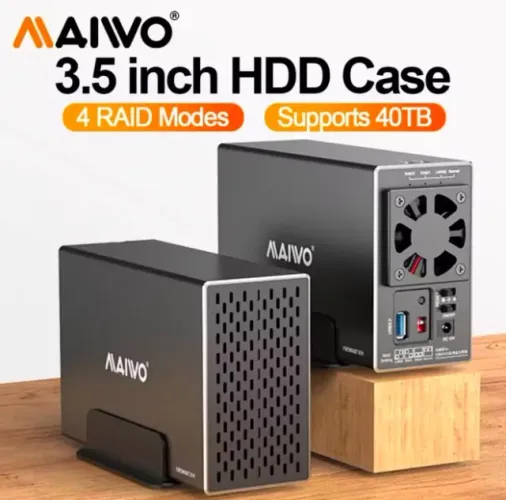 Storage USB - HD Externo para 2 HDs (Tem 1 disco de 3 GB) - Ideal para salvar arquivos