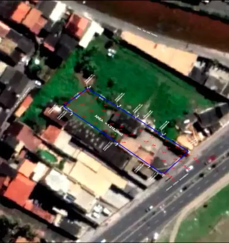 ÁREA ORLA BOCA DO RIO 2.212M² EM FRENTE A ANTIGA CEDE DE PRAIA DO BAHIA