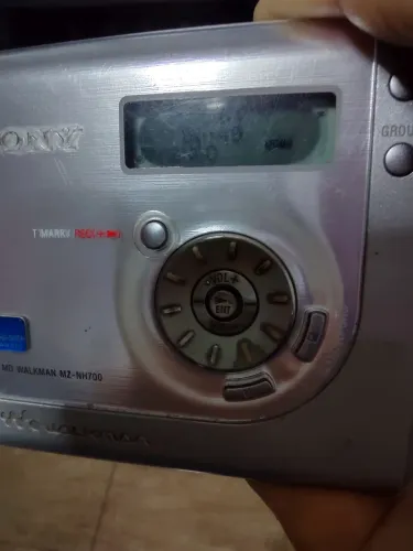 Md Minidisc Sony Portatil Mz-Nh700 Hi Md Mdlp Net Md e Tocando Perfeitamente.