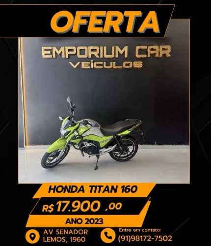 R$ 500 DE ENTRADA HONDA CG TITAN 160 ANO 2023