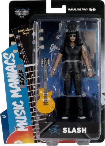 McFarlane Toys Music Maniacs Rock - Guns N' Roses Slash - Novo / Lacrado