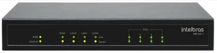 Gateway Ip 8 Canal Fxs Gw 308 S Intelbras Analogico/voip/sip