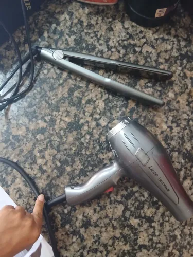 Prancha é secador