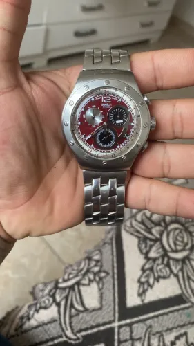 Swatch série prata 