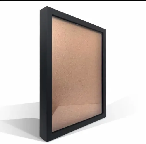 Moldura caixa Alta 50x50cm Com Vidro para Cobrir Quadro de Energia de 3cm